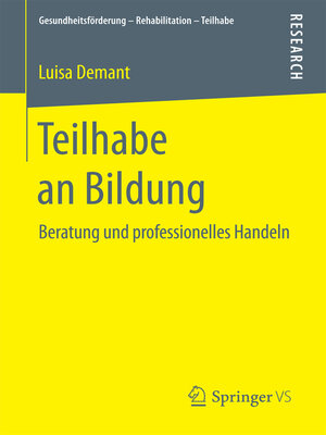 cover image of Teilhabe an Bildung